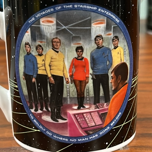 Vintage Star Trek 6 mug collection. Original series - Picture 3 of 9